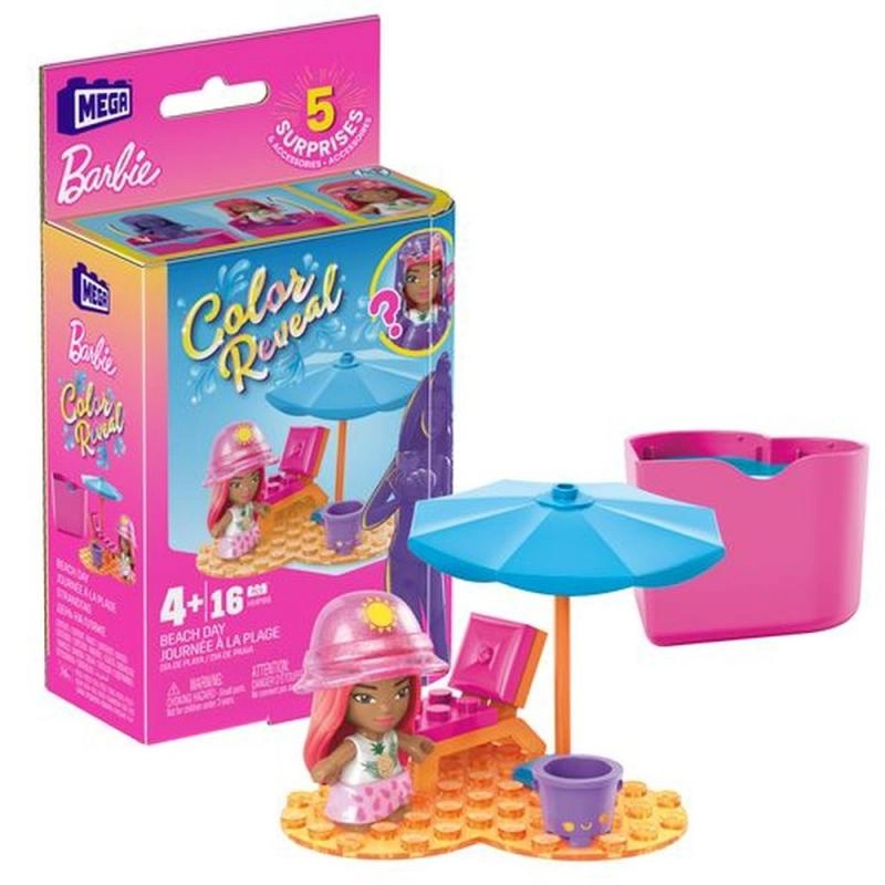 E-shop Mega Construx Barbie Color Reveal mikropanenka
