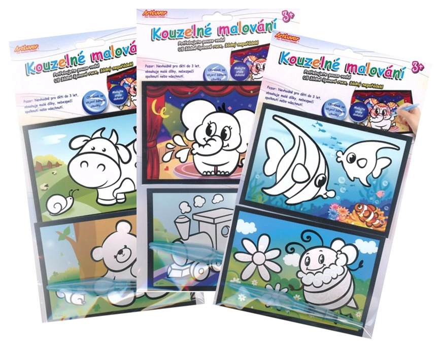 E-shop Aqua Doodle Kouzelné malování vodou, 2 obrázky