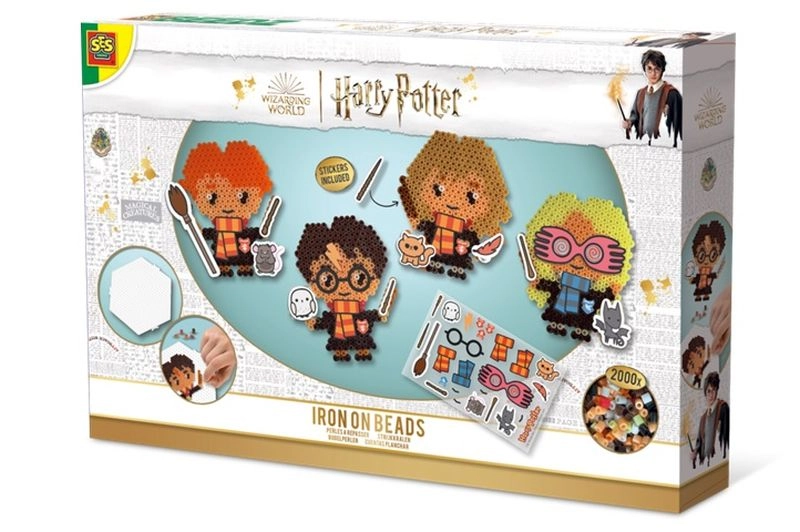 SES Creative Harry Potter sada zažehľovacích korálikov na tvorbu figúrok
