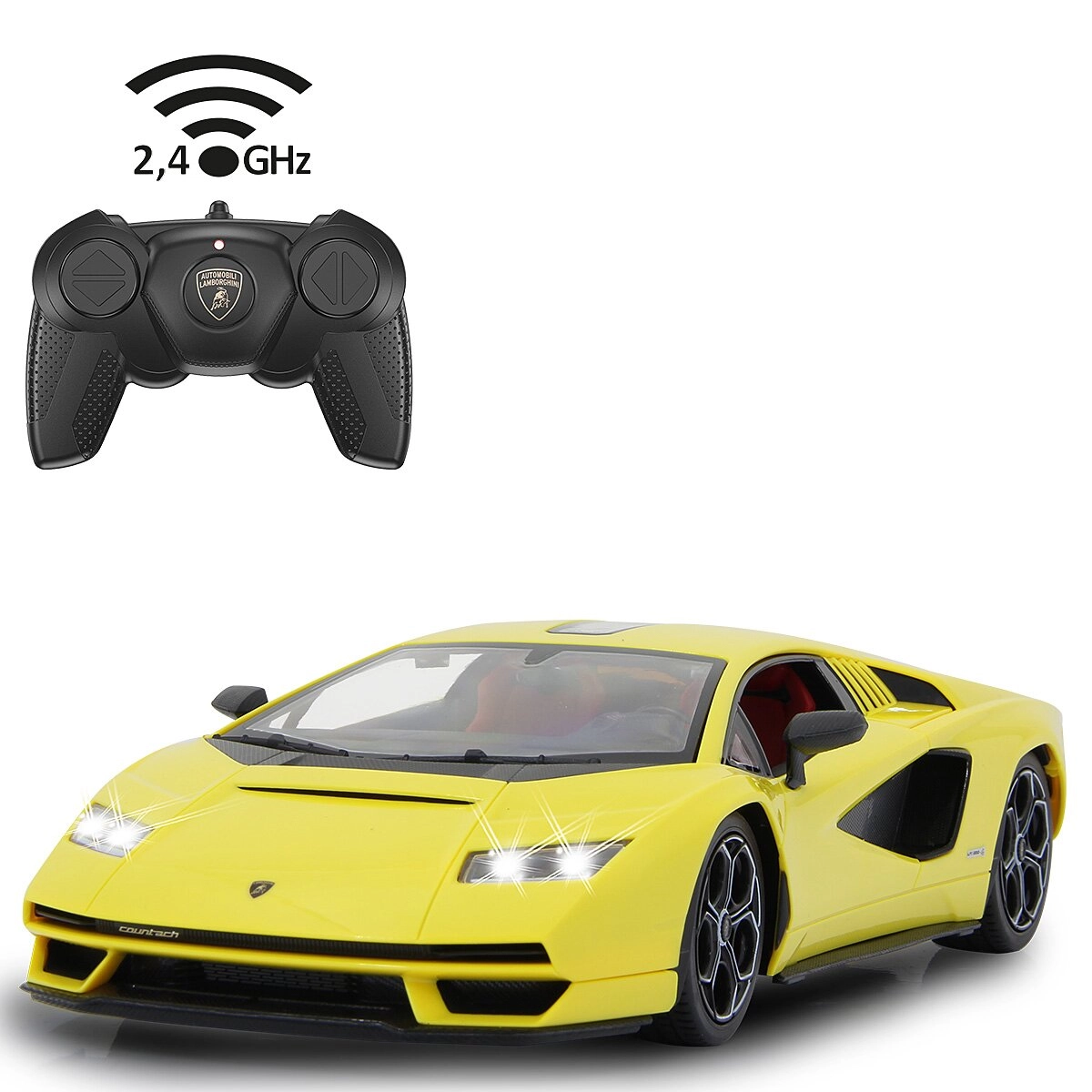 RC auto Lamborghini Countach LPI 800-4 1:16 žlté