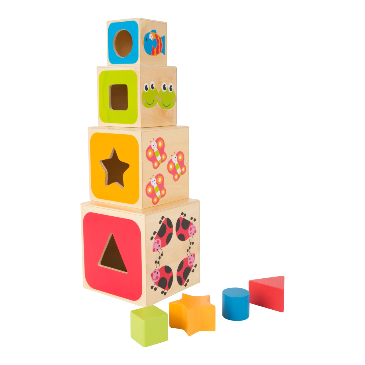 E-shop Small Foot skladacie kocky ABC