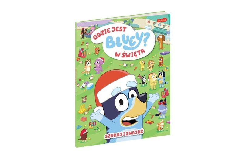 Bluey: Kde je na Vianoce Bluey? hľadaj a nájdi