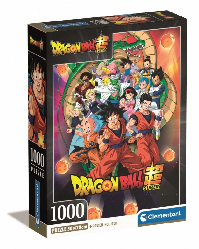 E-shop Clementoni puzzle 1000 dielikov – Anime DRAGON BALL Compact