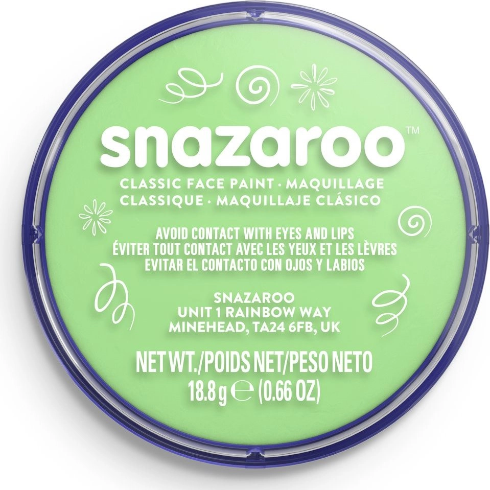E-shop Snazaroo Farba na tvár Svetlo zelená 18 ml