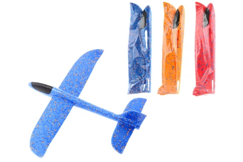 E-shop Polystyrénové hádzacie lietadlo pre deti 47 cm