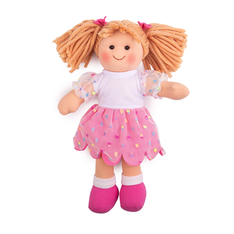 E-shop Bigjigs Toys Látková Darcie 28 cm