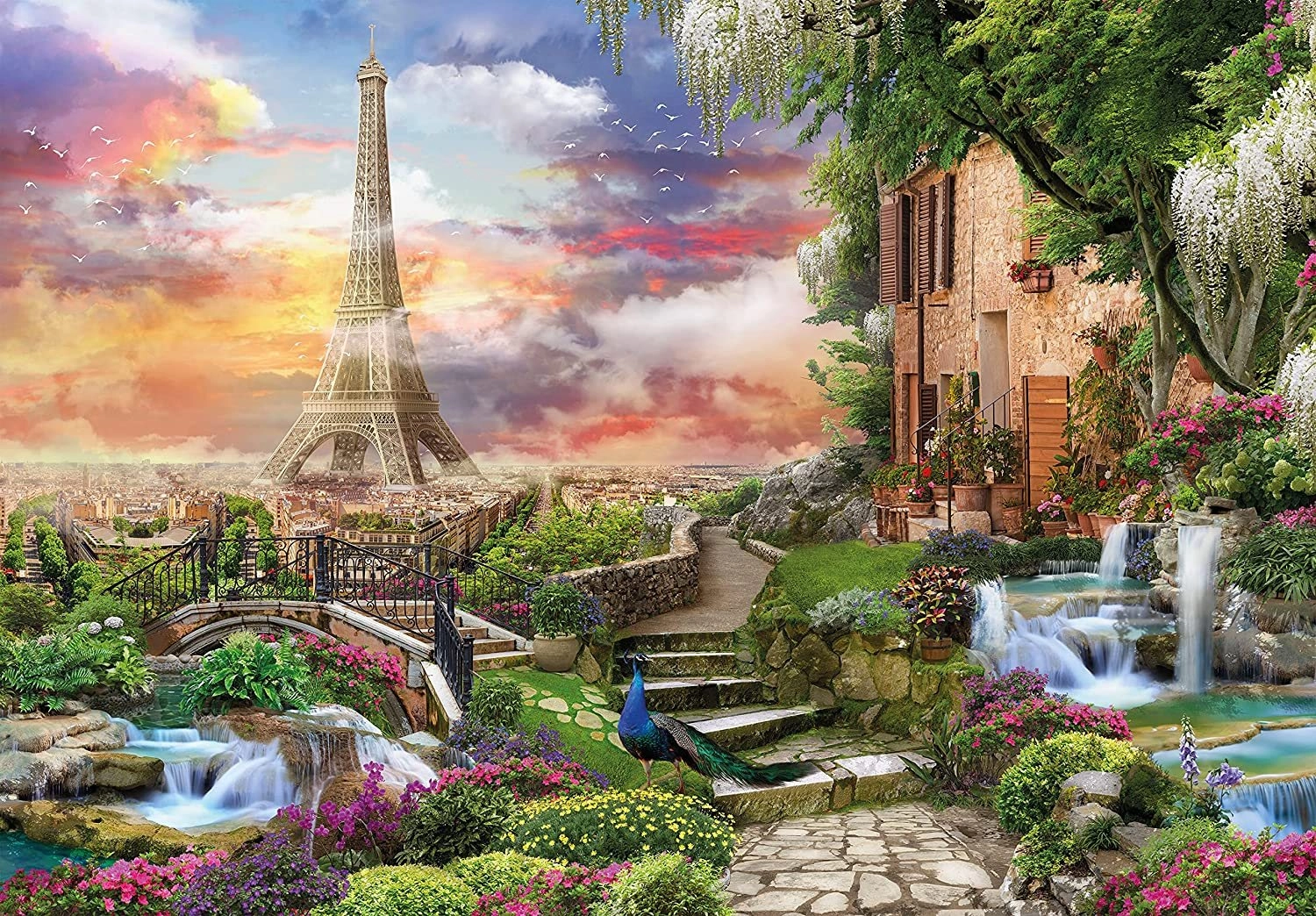E-shop Puzzle 3000 dielikov – Parížsky sen CLEMENTONI