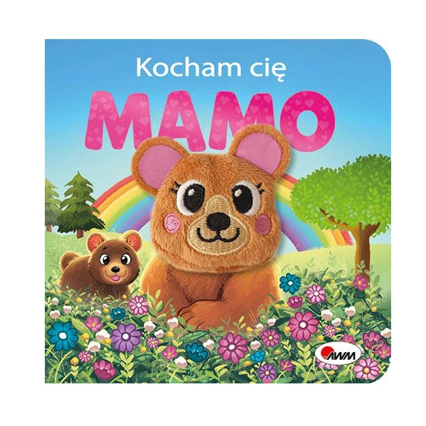 E-shop Ľúbim ťa, mami – kartónová knižka s maňuškom medvedíka