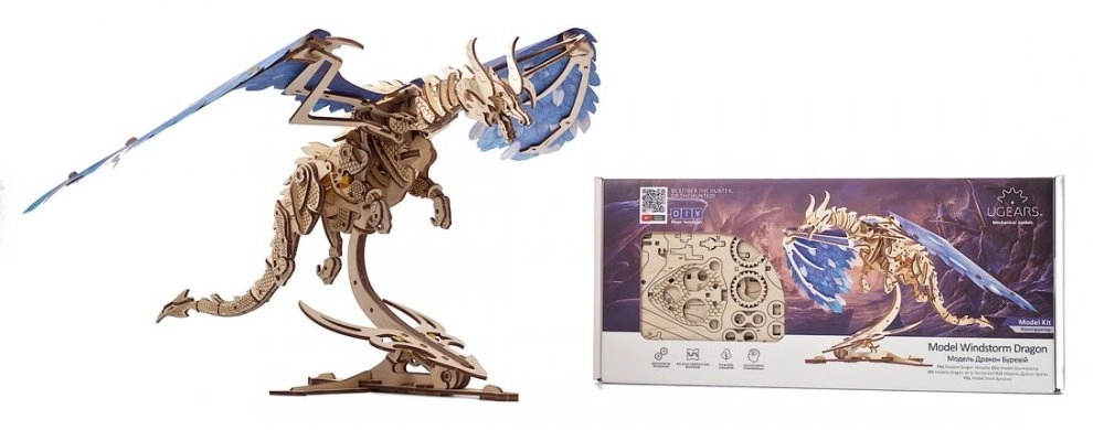 E-shop Ugears 3D puzzle Windstorm Dragon 320 ks