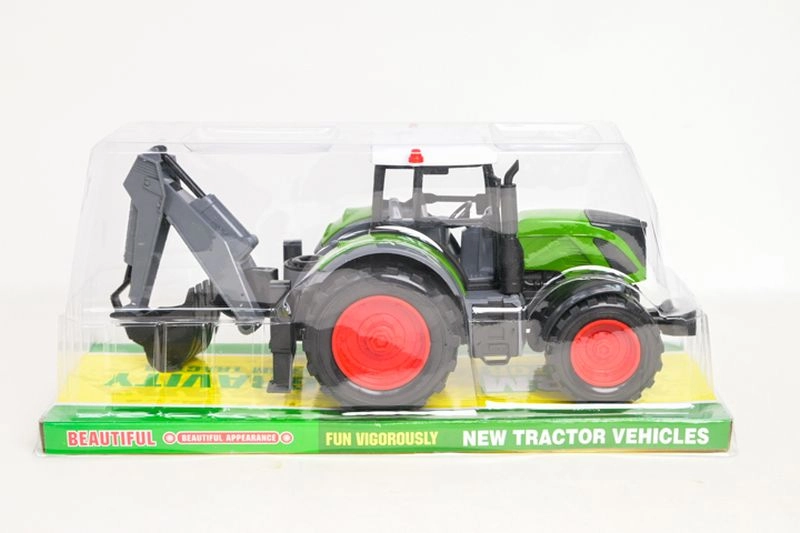 Detský traktor s bagrom