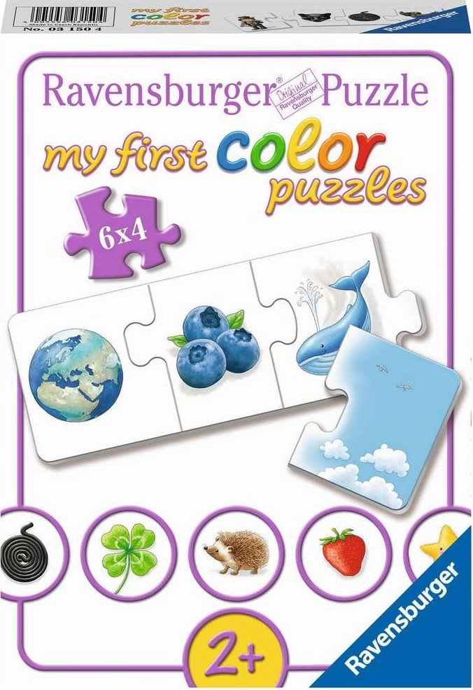E-shop RAVENSBURGER Moje první Naučme se barvy 6x4 dílky