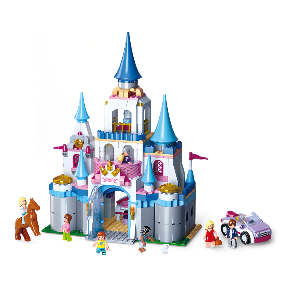 E-shop Sluban B0610 Romantický modrý palác