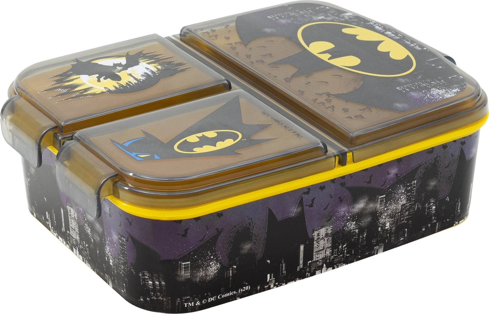 E-shop Stor delený plastový box na desiatu Batman 85520