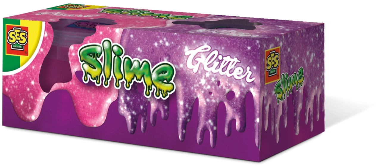 SES glitrový sliz 2 ks