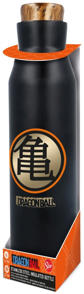 E-shop Epee Merch Dragon Ball nerezová termo fľaša čierna 580 ml