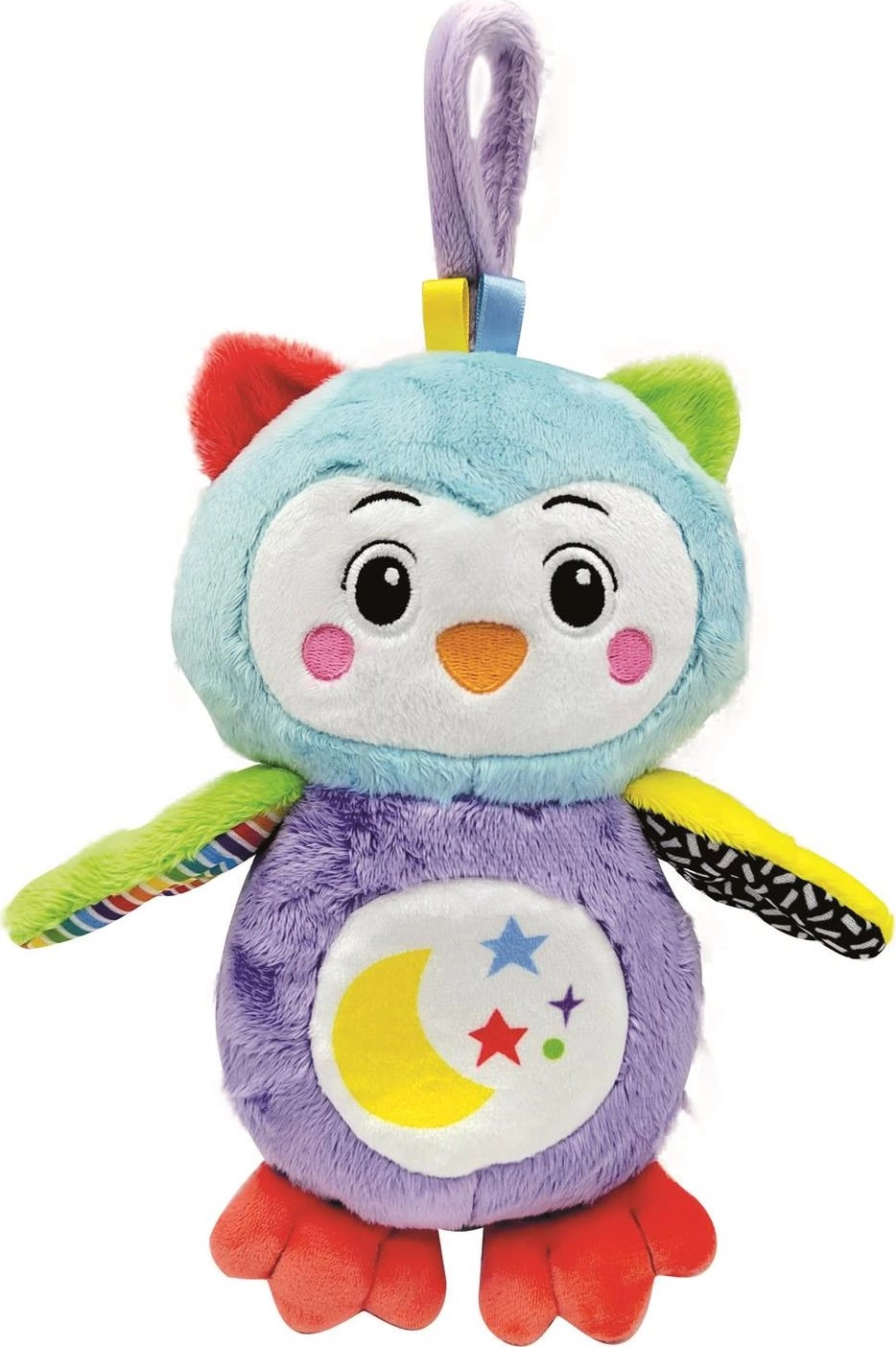 E-shop Clementoni Baby plyšová Sova na dobrou noc se světýlkem 151983
