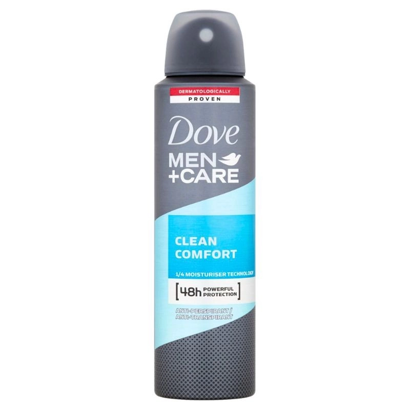 E-shop Dove Men+Care Clean Comfort antiperspirant v spreji 150 ml