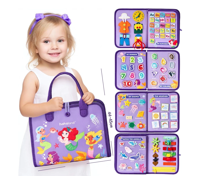 E-shop Dvojvrstvové obojstranné puzzle v sáčku – lesný motív od PETIT COLLAGE