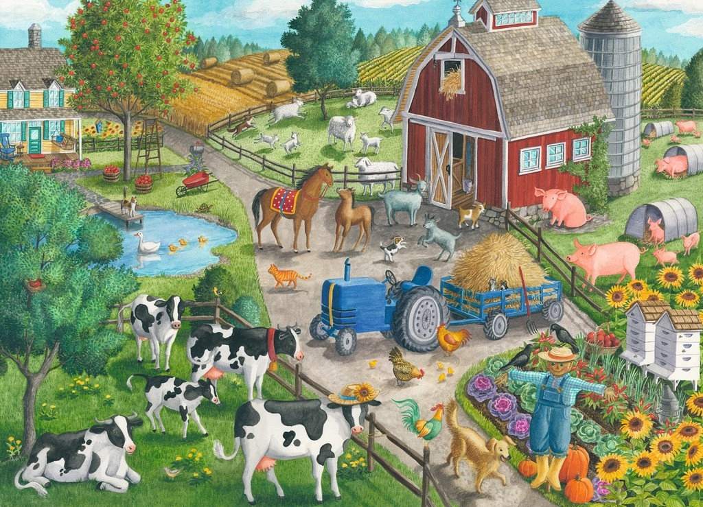 E-shop Ravensburger Okolie farmy 60 dielov