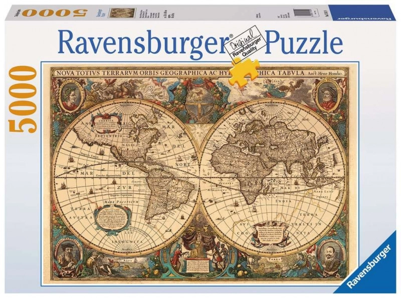 E-shop Ravensburger Historická mapa r.1630 5000 dielov