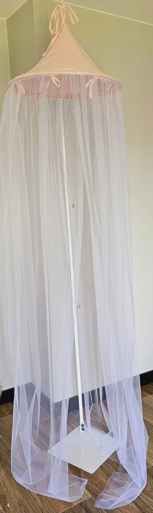E-shop EKO Baldachýn nad postieľku mušelín + tyl Blue 240x300 cm
