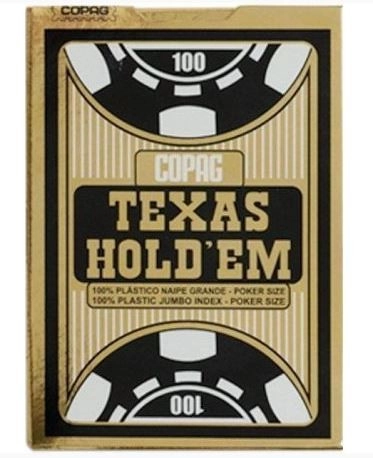 E-shop Pókerové karty Texas Jumbo čierne
