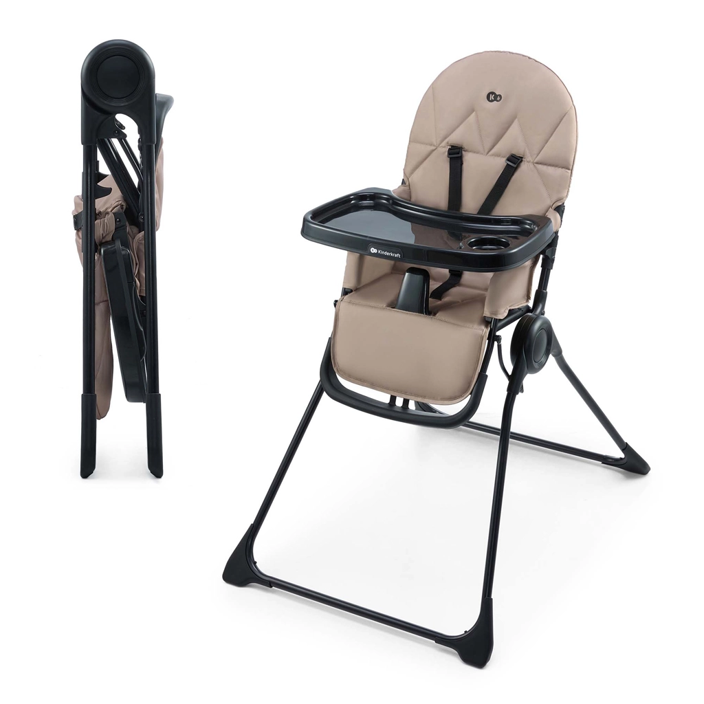 Jedálenská stolička Kinderkraft Binci beige