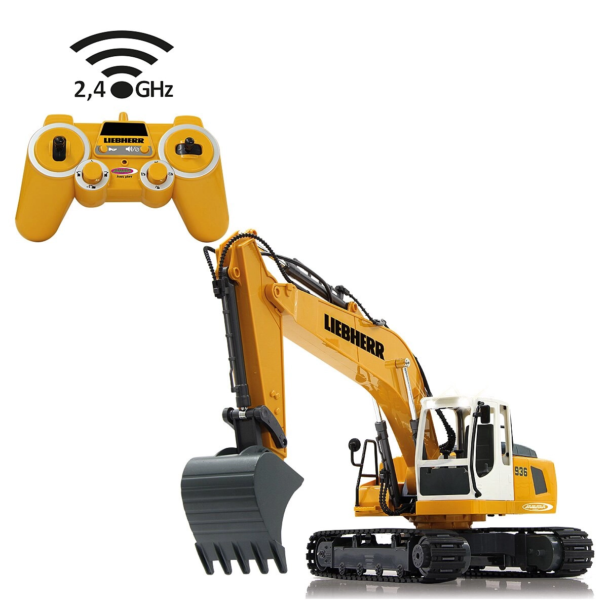 RC pásový bager Liebherr R 936 1:20 2,4 GHz Jamara