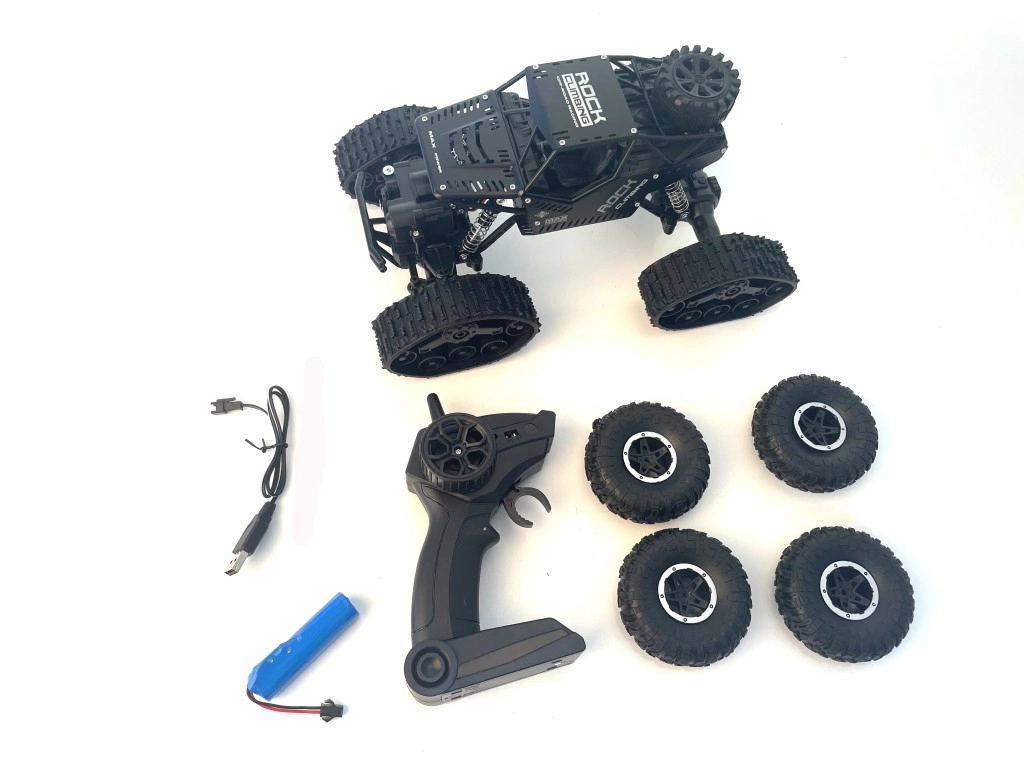 E-shop Alltoys Terénne duálne auto červené 1:16