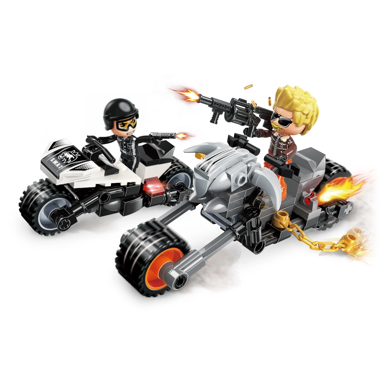 E-shop Qman Mine City Police 11011-3 Upravené motorky