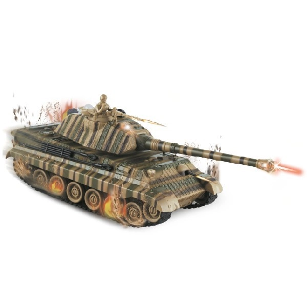 E-shop RC tank King Tiger s bojovým setom