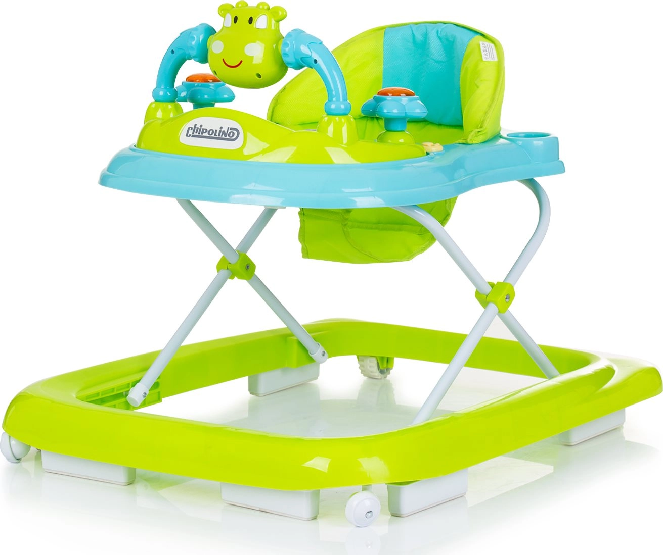 Chipolino Chodítko interaktívne Little Cow Blue Green