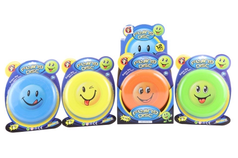 E-shop Lietajúci tanier s usmiatou tvárou 19 cm