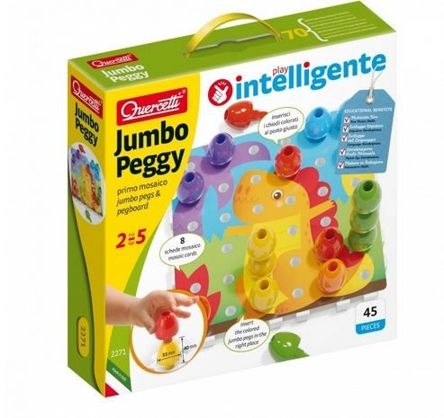 E-shop Quercetti Jumbo Peggy PlayBio 45 ks 2271