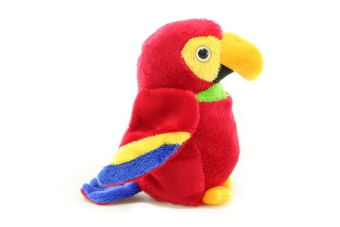 E-shop Plyšový papagáj 15 cm
