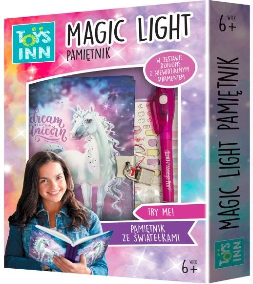 E-shop Magické svetlo Jednorožec Denník