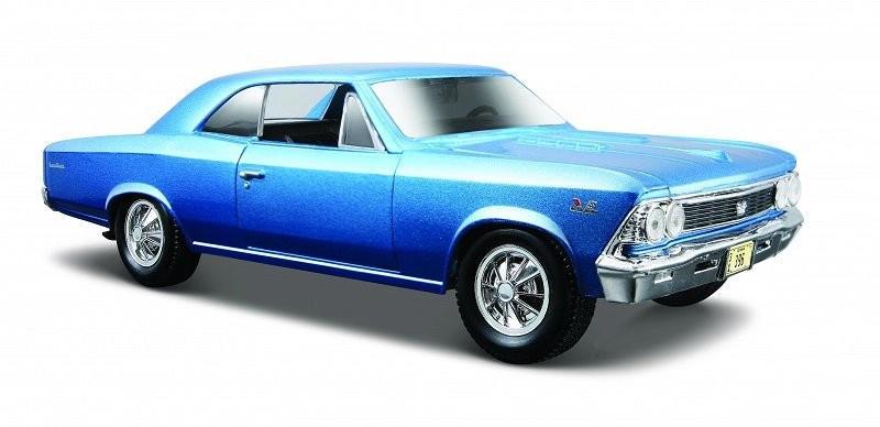 Maisto Chevrolet Chevelle SS 396 1966 Modrý 1:24
