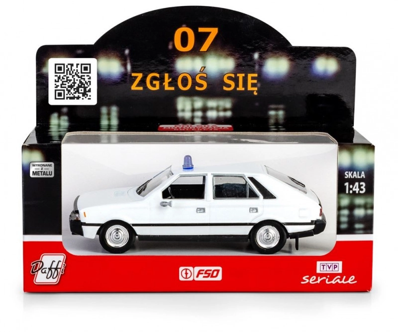E-shop Poľské policajné vozidlo POLONEZ 07 zgłoś się 1:43 kovový model