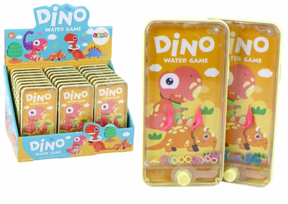 E-shop Lean Toys Vodná hra telefón Dinosaurus Žltý