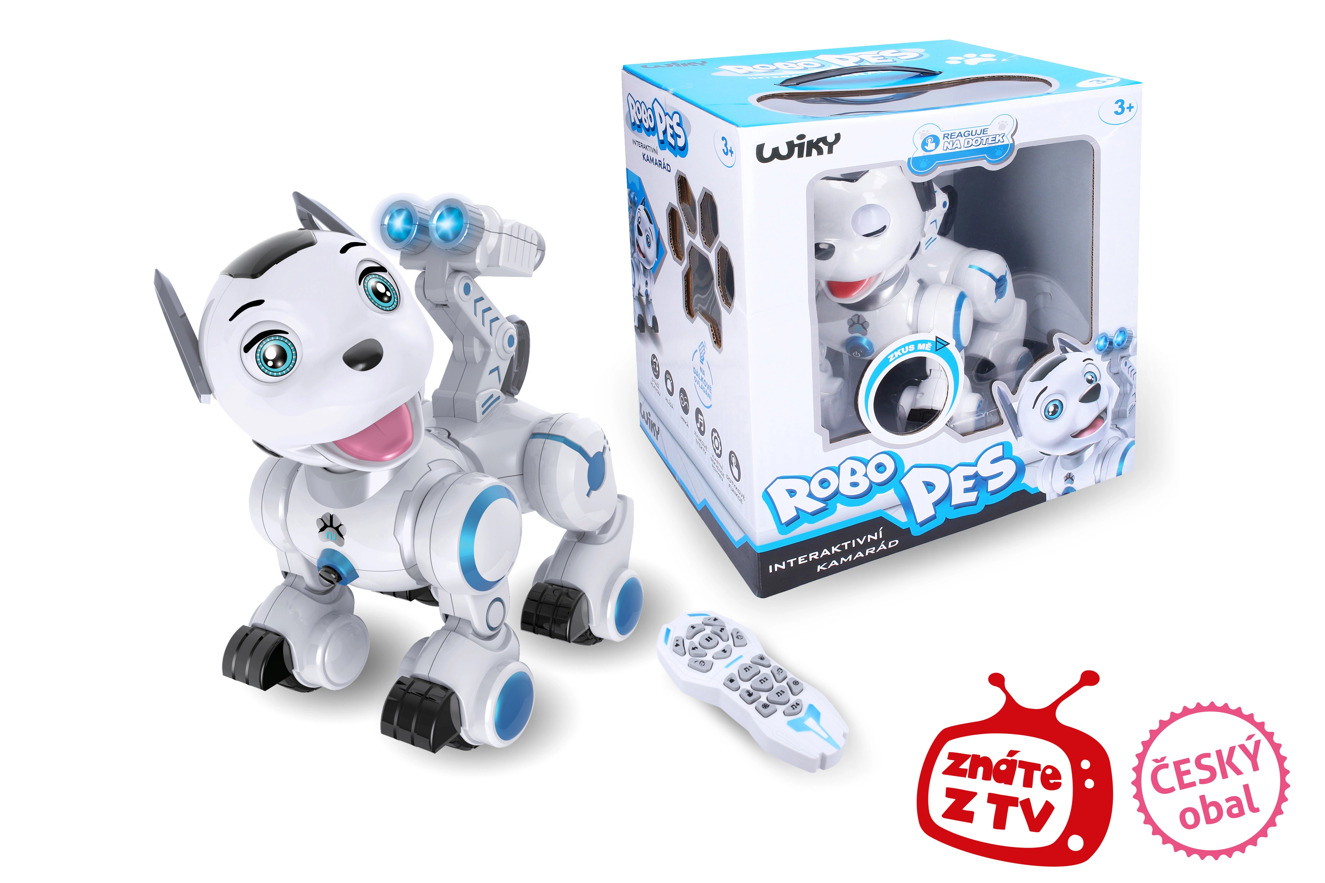 E-shop Wiky PES ROBO INTERAKTIVNY KAMARAT 23 CM