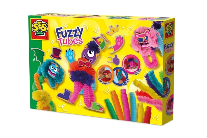 SES Fuzzy Tubes kreatívna sada