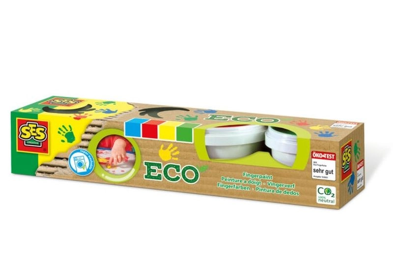SES Eco prstové farby 4 farby