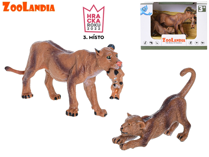 E-shop Zoolandia levica s mláďatami – plastové figúrky do ZOO
