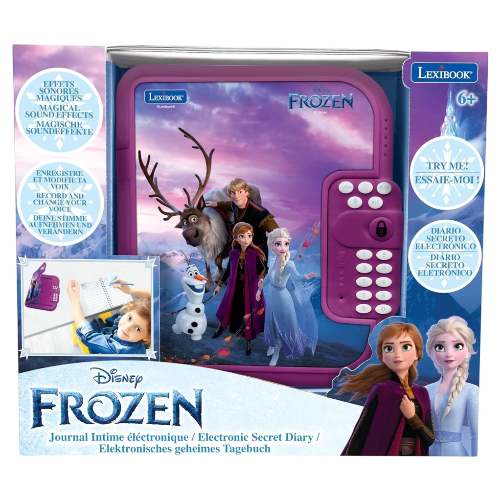Elektronický tajný denník FROZEN od Lexibook