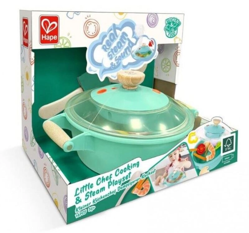 Parný kuchynský set pre deti Hape