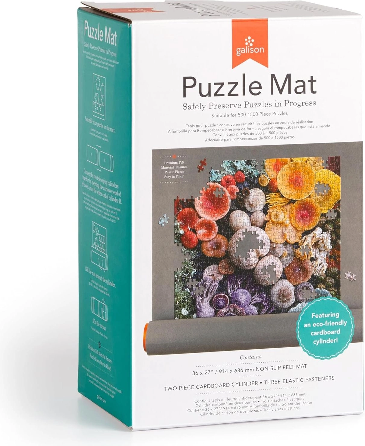 E-shop Rolovacia podložka na puzzle Galison 500-1500 dielikov