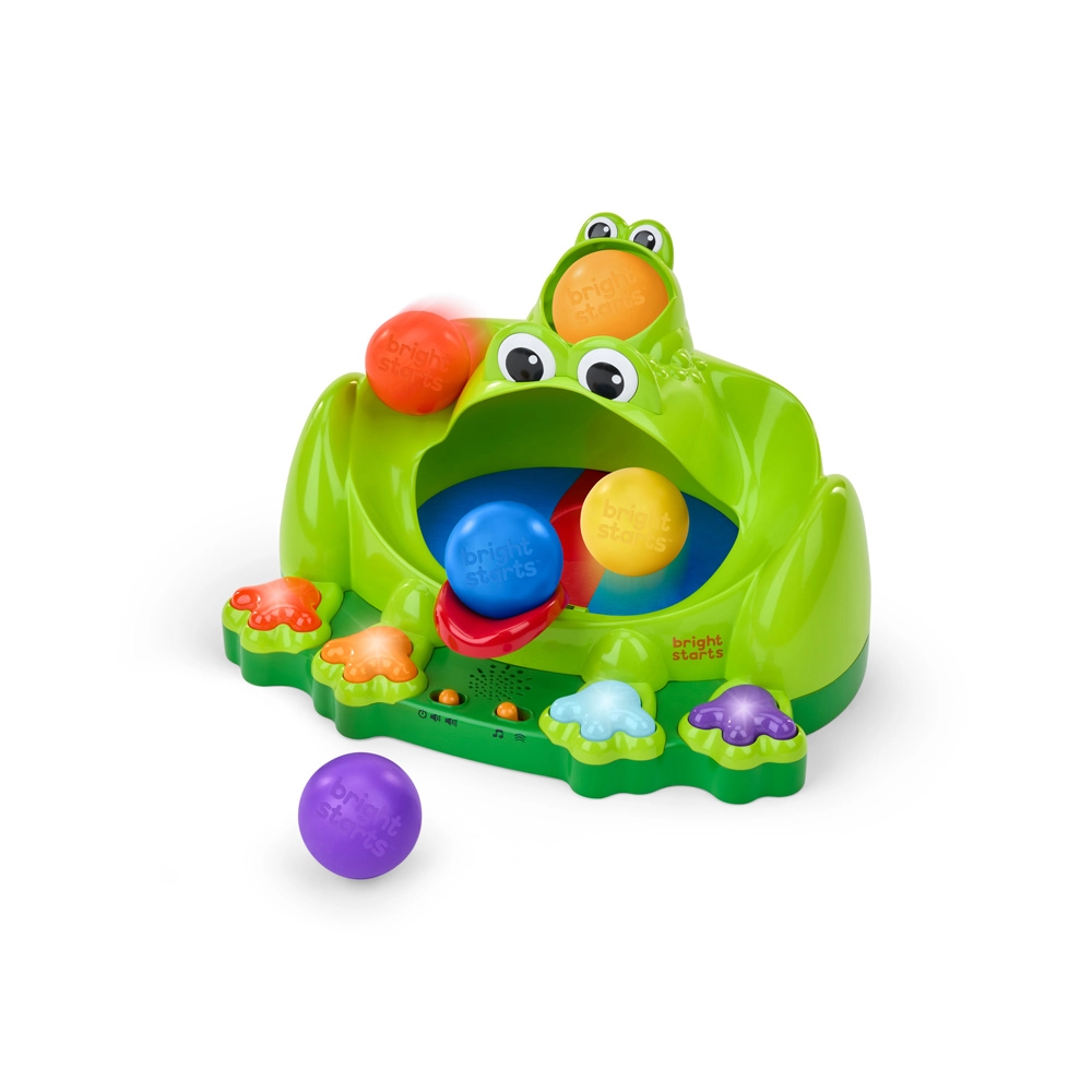 E-shop Bright Starts Interaktívna Poppin' Ball Frog 074451171596