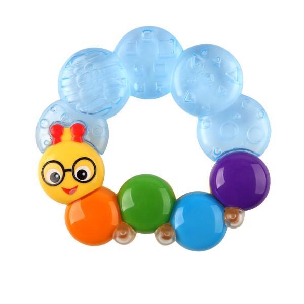 E-shop BABY EINSTEIN Hryzačka plnená vodou Teetherpillar modrá