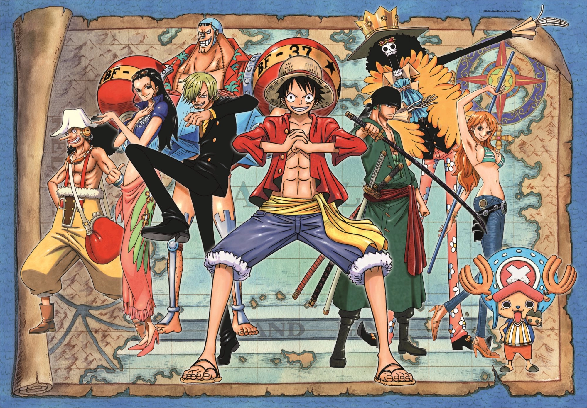 E-shop Clementoni Anime Collection: One Piece 500 dielov