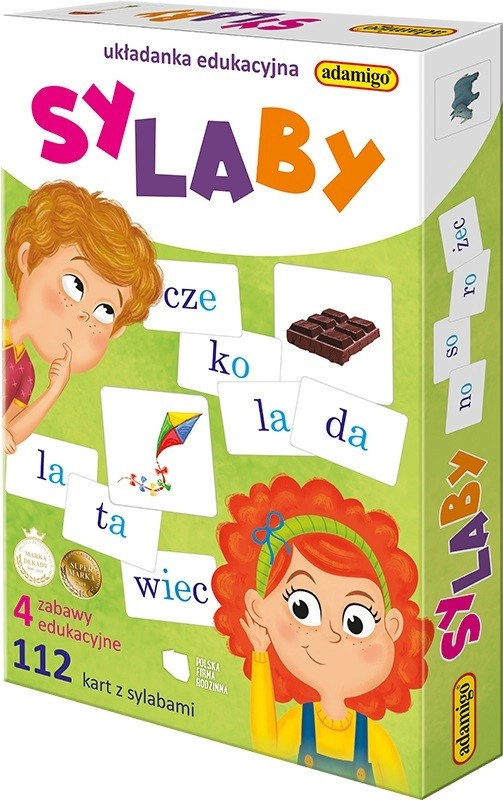 E-shop Vzdelávacie puzzle – slabiky ADAMIGO